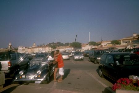 MOI ET BRUNO A ST TROPEZ ETE 2004